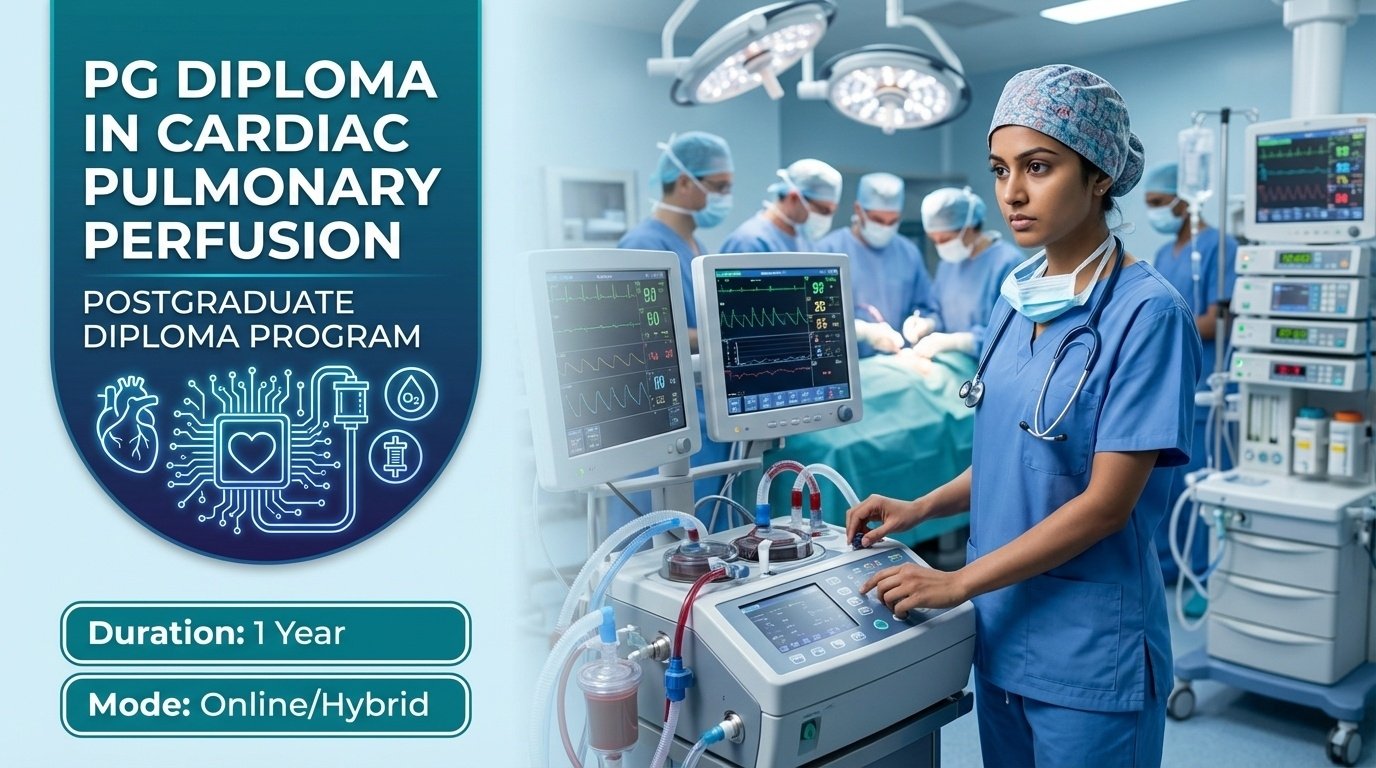 PG Diploma in Cardiac Pulmonary Perfusion