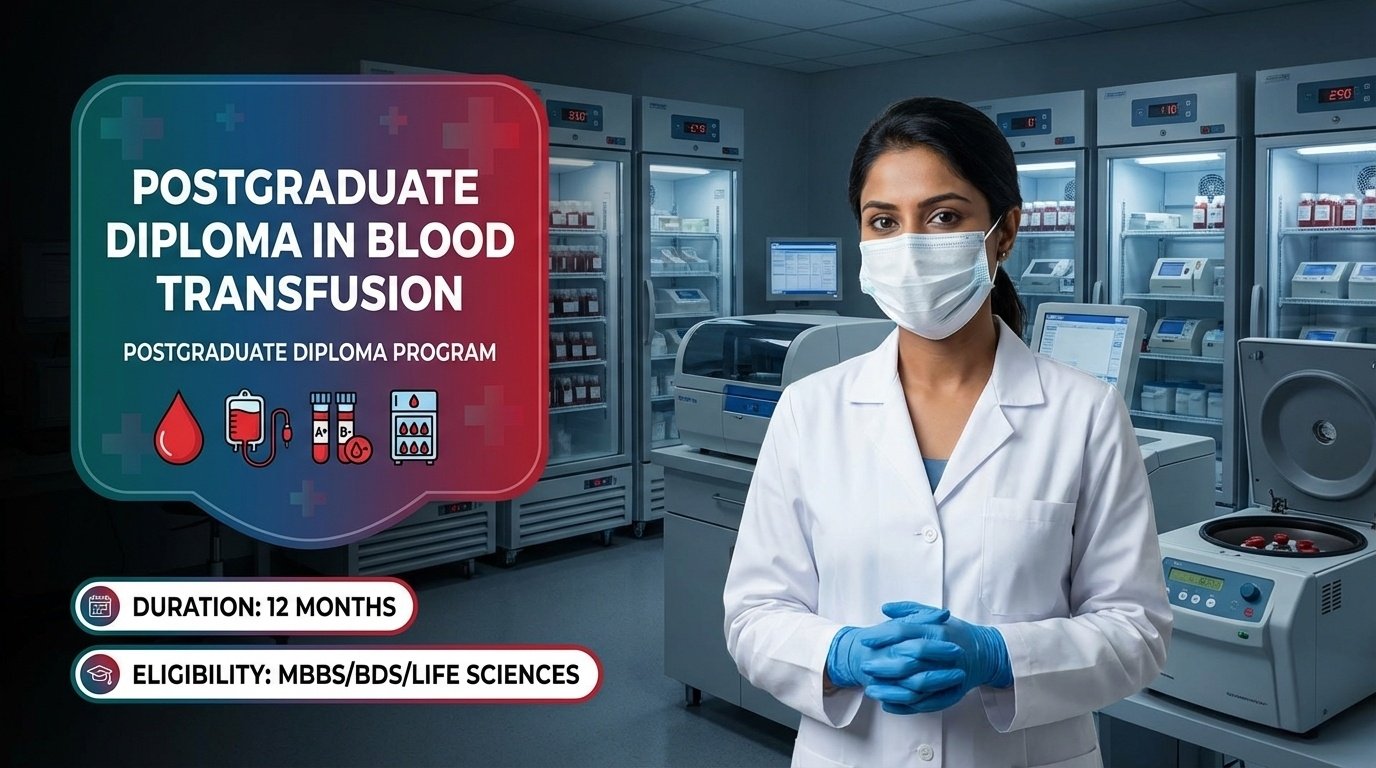 Postgraduate Diploma in Blood Transfusion
